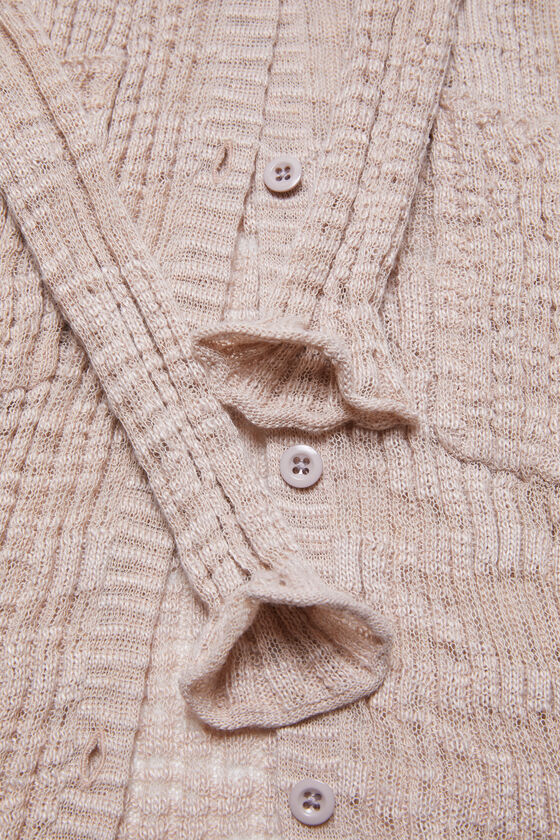 (image for) Accurate Wide rib cardigan